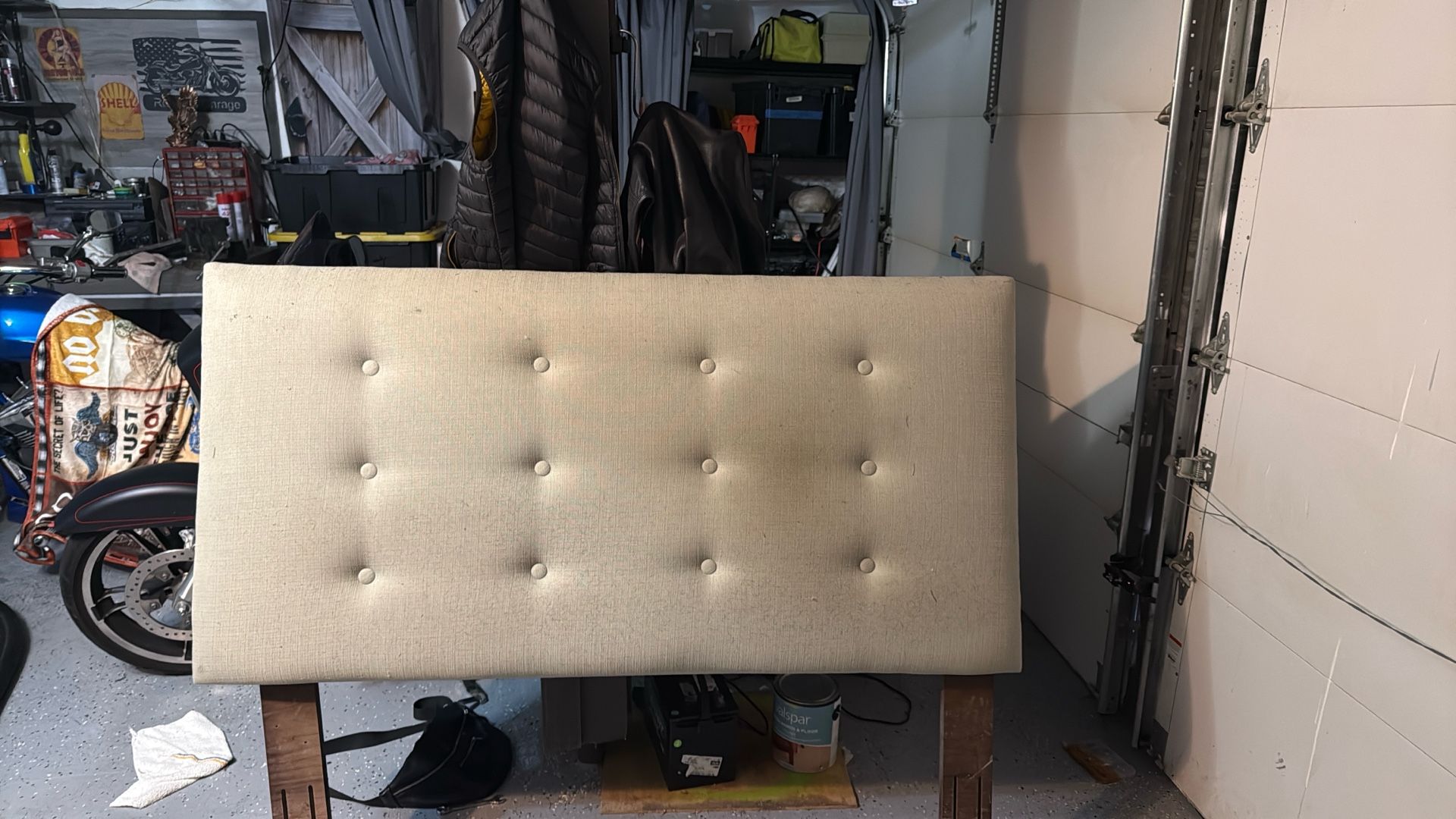 Free queen size headboard