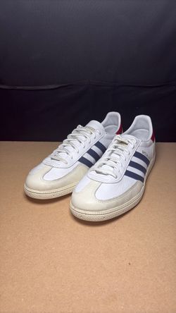 Adidas Shoes Mens Size 12 White Navy Red Handball Spezial Originals