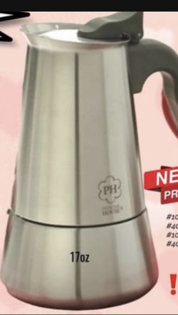 tetera de acero inoxidable princess house 