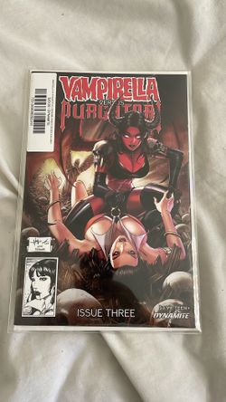 Vampirella vs purgatory #3  comic book