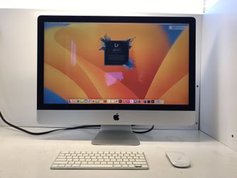 ** Apple iMac Retina 5K 2017, Core i7 w/ Microsoft Office ** *macOS Ventura Version 13.7.8  *Price $499