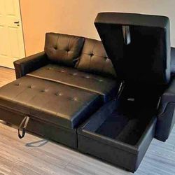 New Sleeper Sectional In Box- Finance Available 