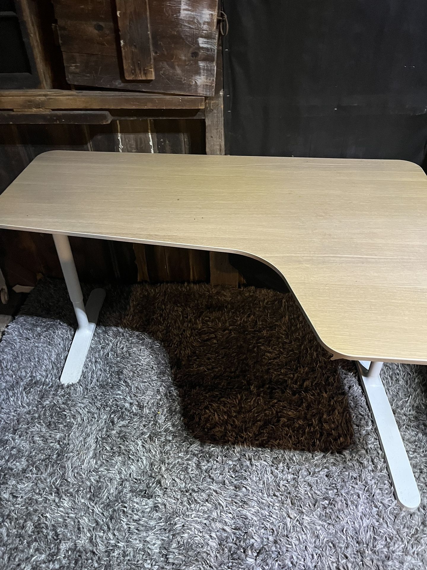 Desk And Cabinet