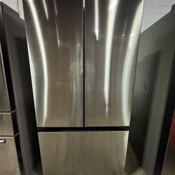 Fridge Samsung 3 door French door used like new 90 days warranty