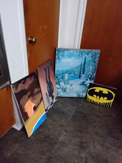 Clearance Sale Assorted Canvas Art All For