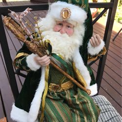 Vintage Santa Doll Collection 