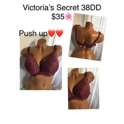 New Bra Victoria Secret 38DD PUSH UP ❤️❤️❤️firm Price
