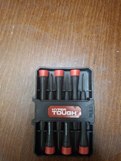 Hyper Tough Precision Screwdriver Set – 6-Piece