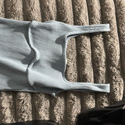 ootd blue tight short dress