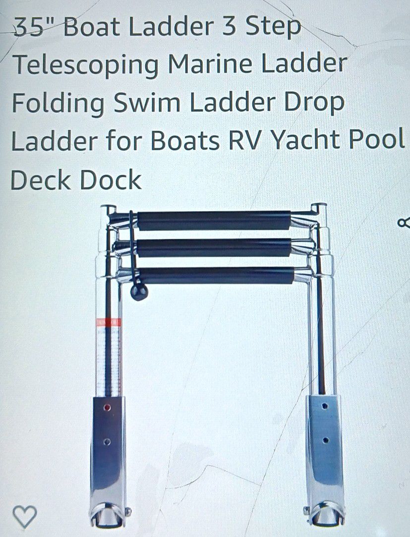 Brand New 35"  Boat Ladder.