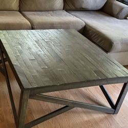 Coffee Table With End Table 