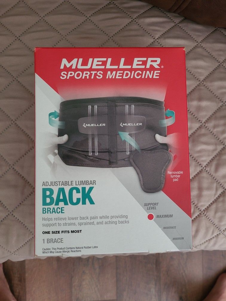 Brand New Adjustable Lumbar Back Brace