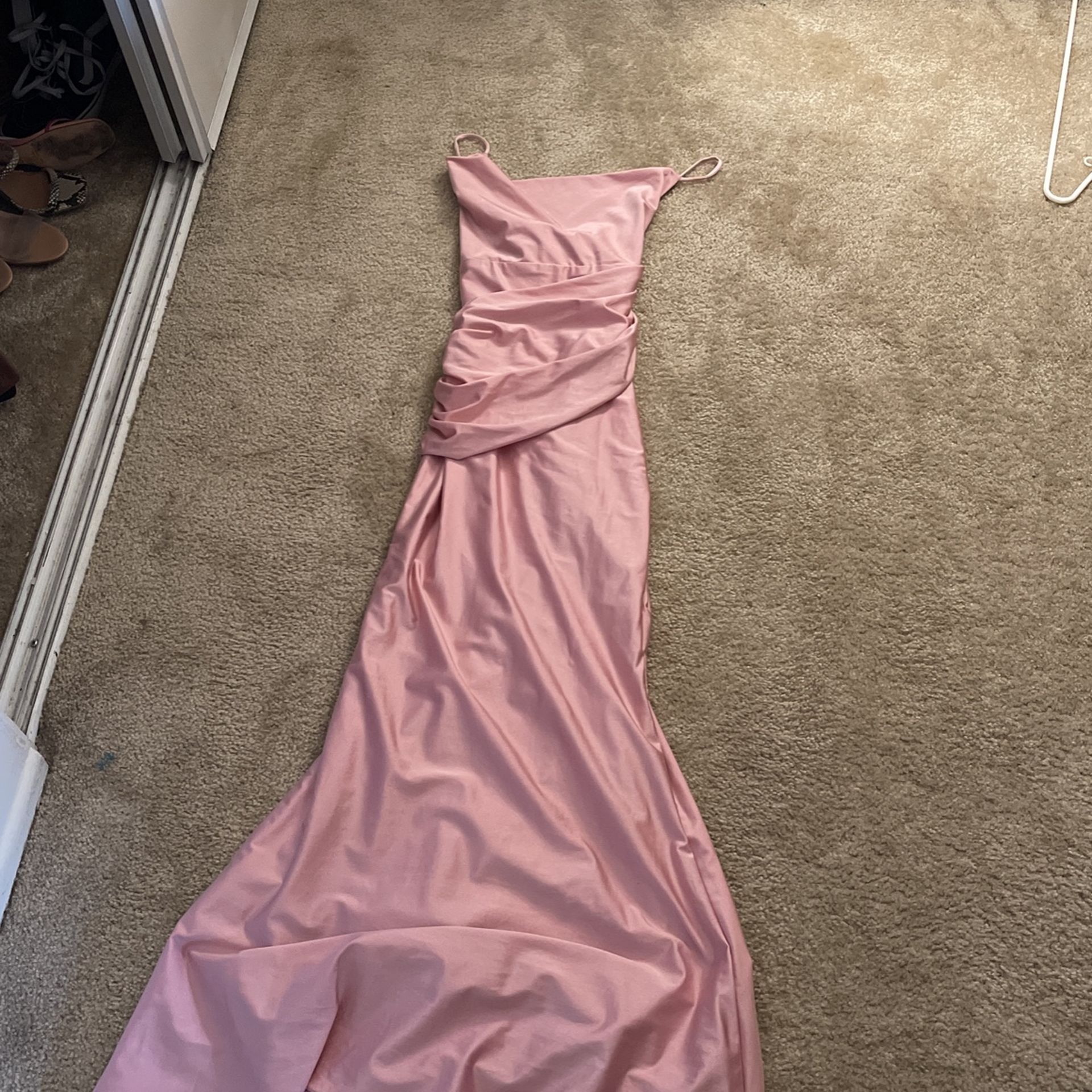 Pink Formal Dress Size Small 