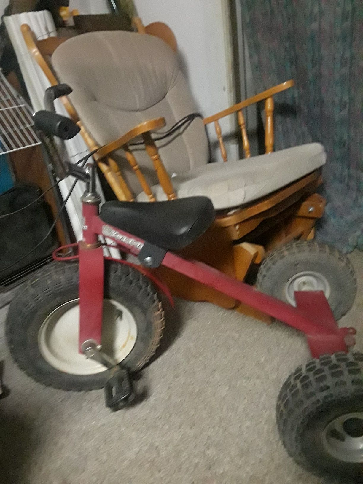 Vintage Yerf Dog big wheel tricycle