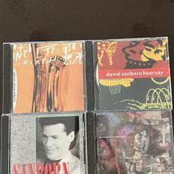 4 David Sanborn CDs