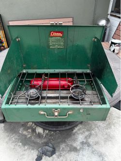 Coleman 2 burner camping stove