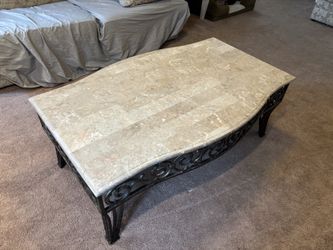 Marble Top Coffee Table 