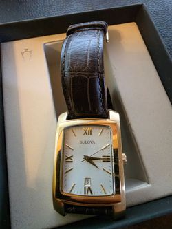 Bulova men's watch (model 97b162)