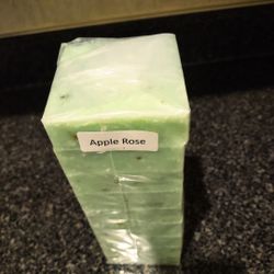 Apple Rose Scrub Handmade Soap 