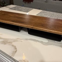Custom Wood monitor Riser 