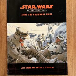 2002 Star Wars "Arms and Equipment Guide" Roleplaying Game Wizards D20 System