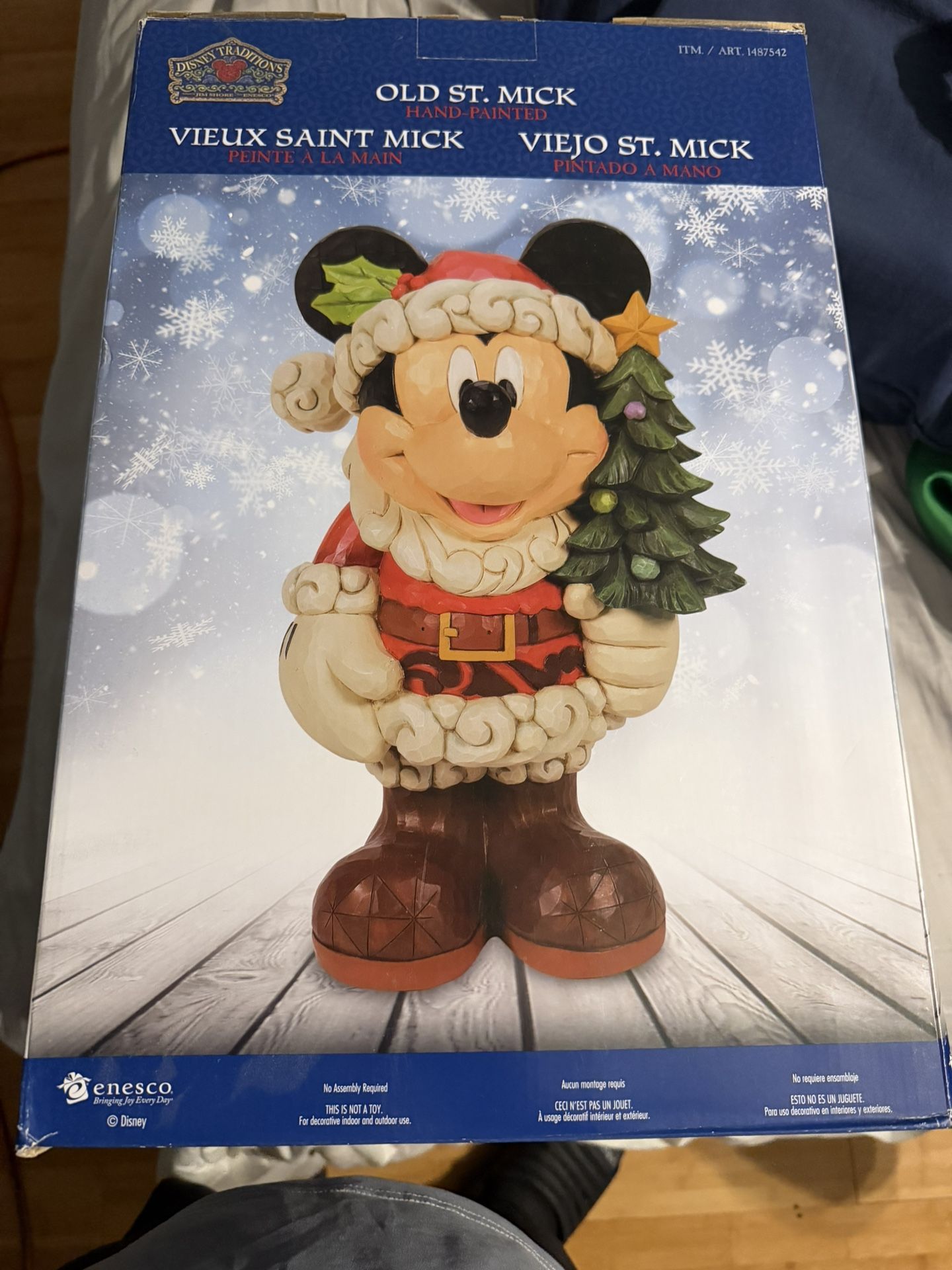 Disney Traditions Old St. Mick, Disney, Disneyland, Mickey Mouse Christmas st nick