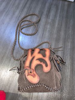 Real Leather festival bag