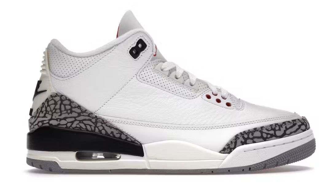 Nike Jordan 3 White Cement Size 6c 8c 9 9.5 10 11 11.5 12 12.5