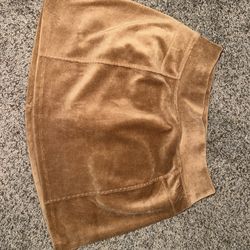 Offline by Aerie Camel velour mini