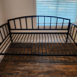 Black Twin Day Bed Frame