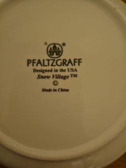 CHRISTMAS PHALTZGRAFF serving bowls