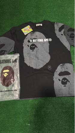 Black Water Print Bape T-Shirt