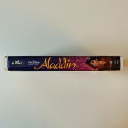 Walt Disney Classic collectible. “Aladdin”. Vintage Antique VHS. BLACK DIAMOND. The Original Animated Classic. Like new condition. Lots of fun for chi
