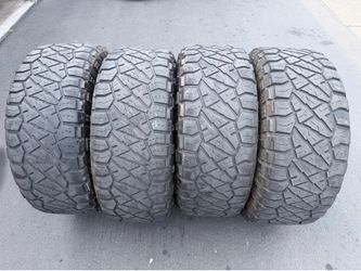 (4) 35x12.50R18 Nitto Ridge Grappler