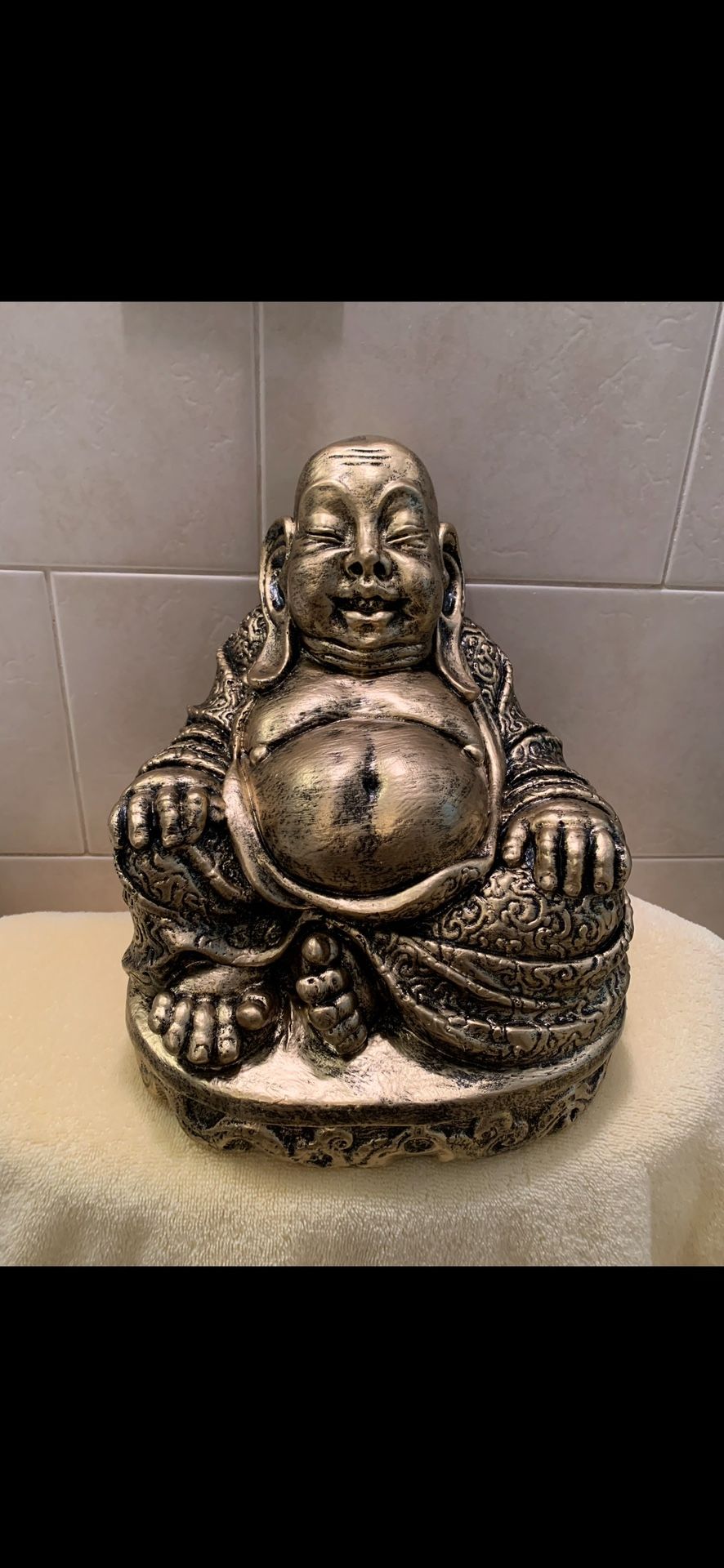 The golden fat belly Buddha