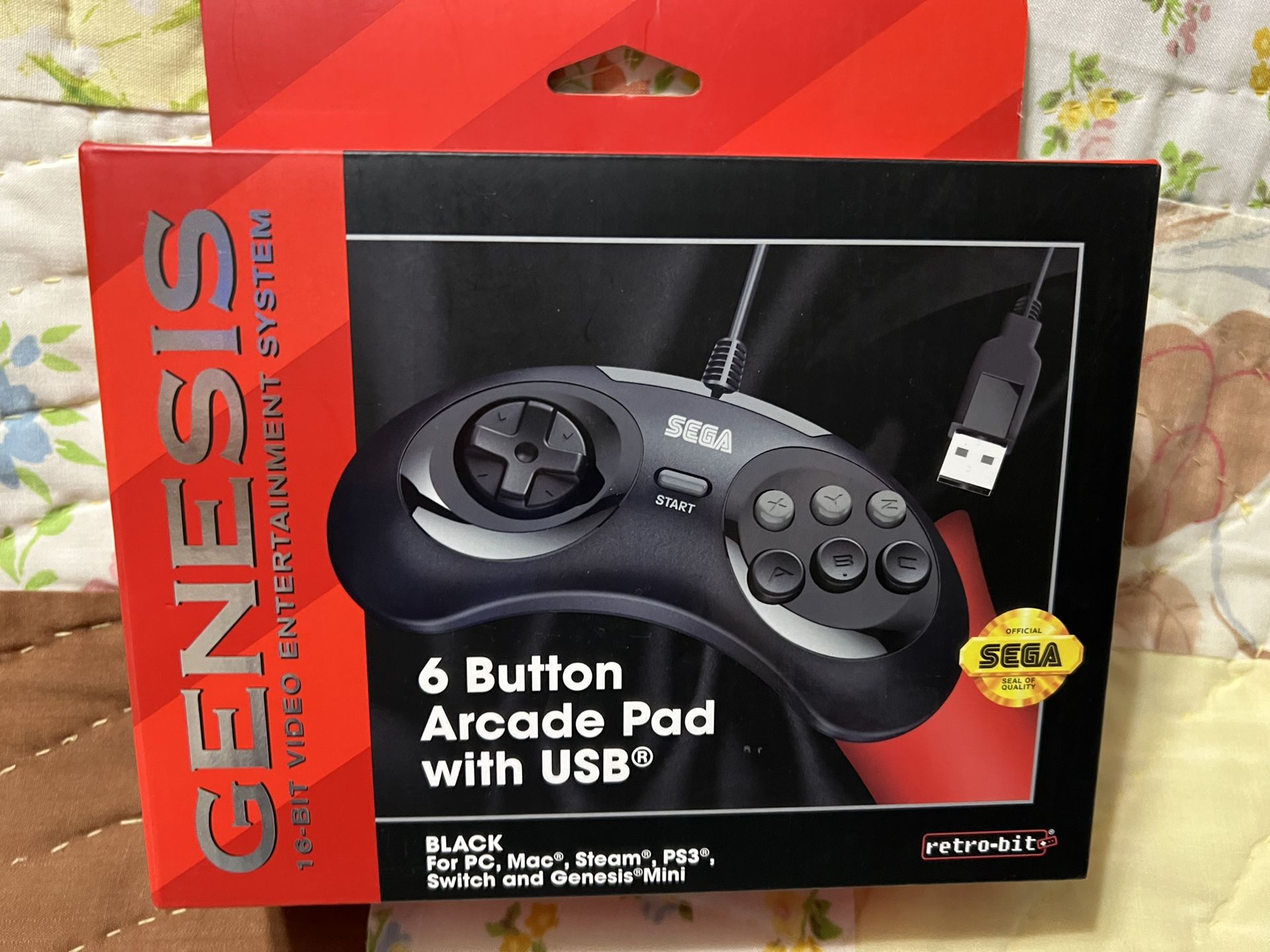 Sega genesis 6 Button and Arcade pad USB