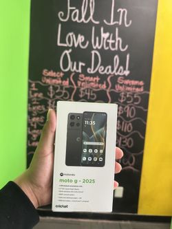 Moto G 5G **FREE WITH $60 UNLIMITED PLAN**