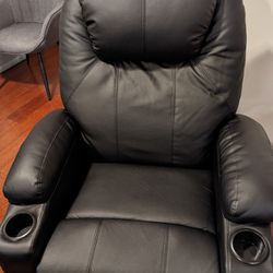 Fully Functional Leather Recliner