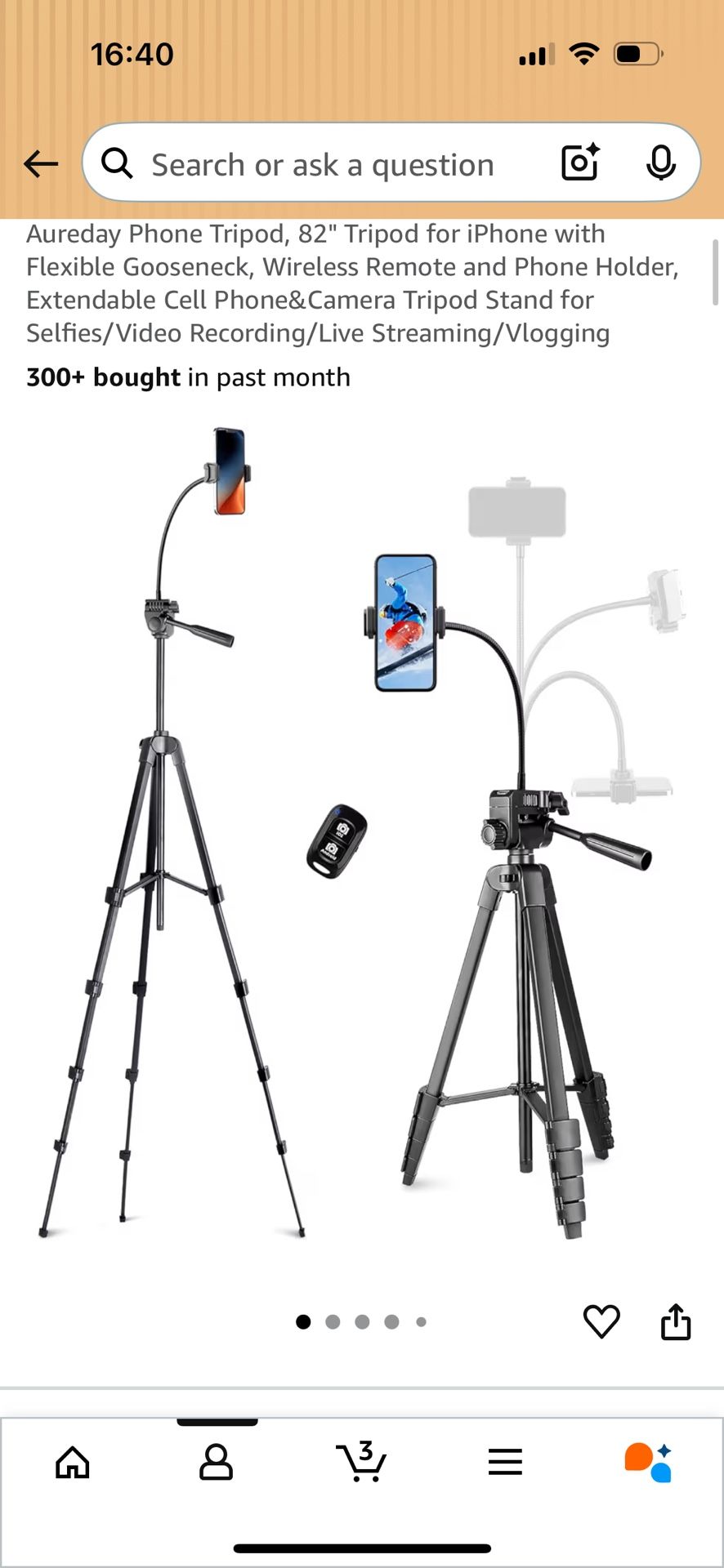 Cellphone Tripod
