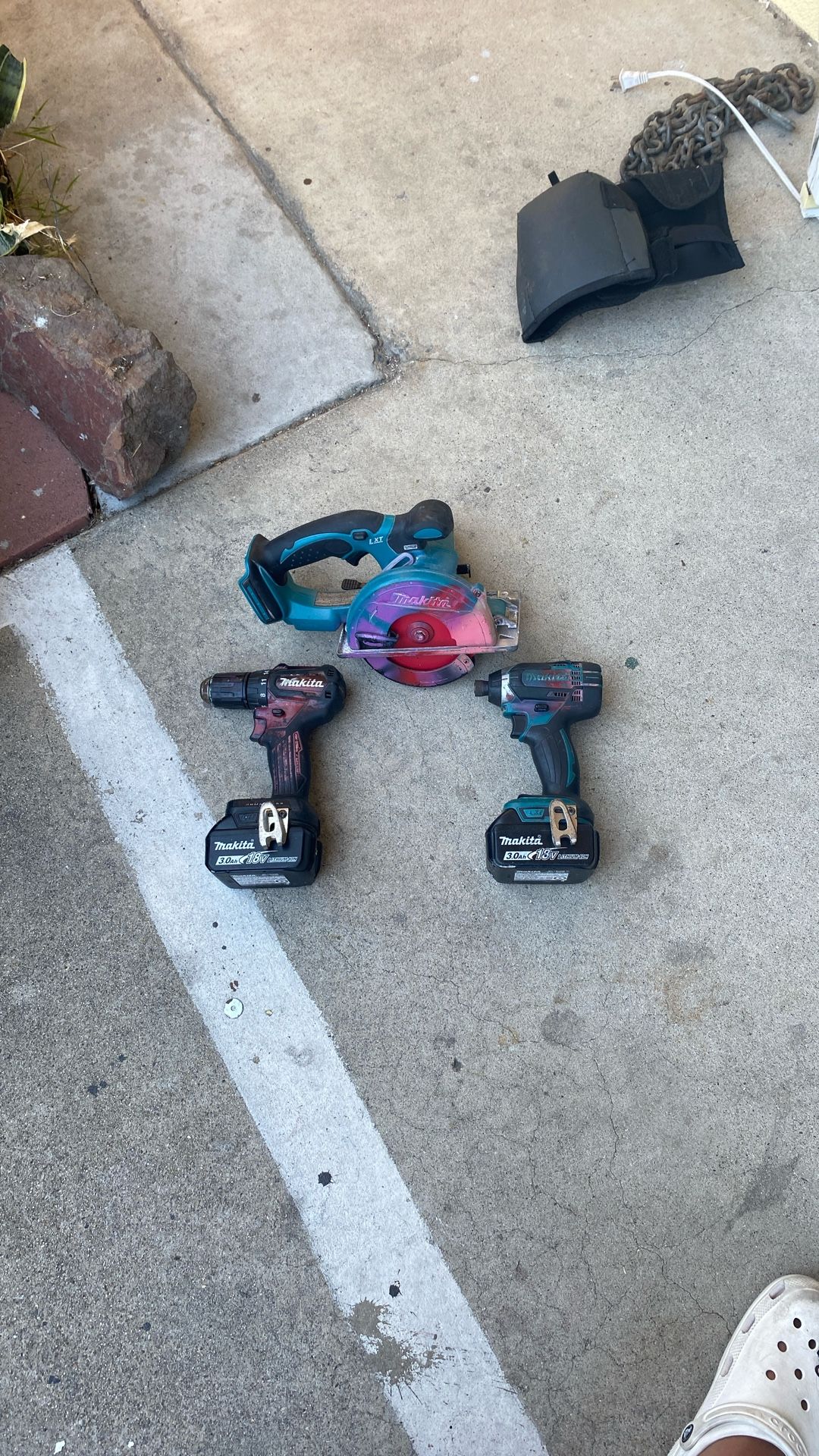 Makita Drill Set With circular saw