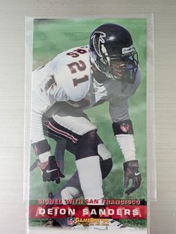 Coach Prime Deion Sanders Football Card