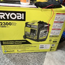 Ryobi generator inverter 2300 Starting 1800 Running Watts