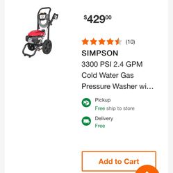 Pressure Washer 