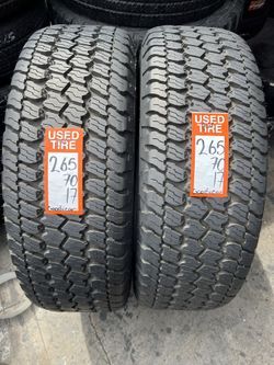 Open Sundays New Tires And Used Tires With 90% Tread 16714 Union St Victorville 
