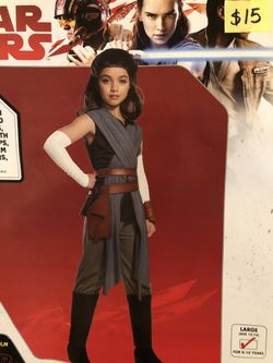 NEW Rey Star Wars Halloween Costume size large