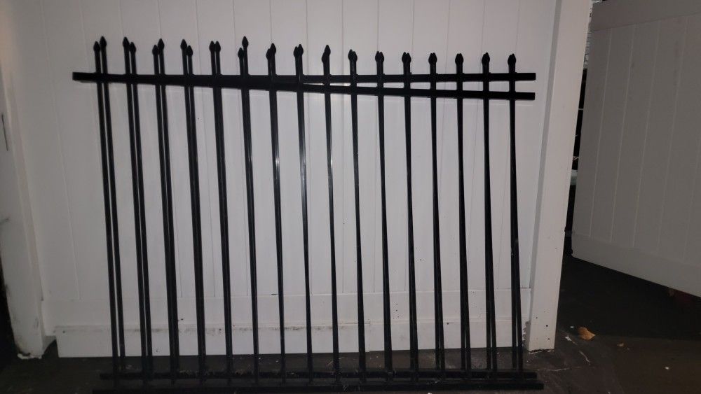 Metal Fence 58" High 76" Long