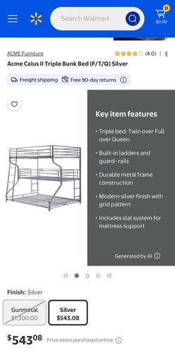 Bunk Bed (Triple Bunk Bed)