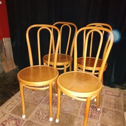 4 Chairs Bamboo