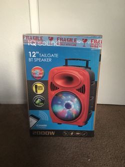 Brand new 12” Bluetooth speaker