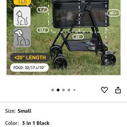 Brand New PET Stroller 
